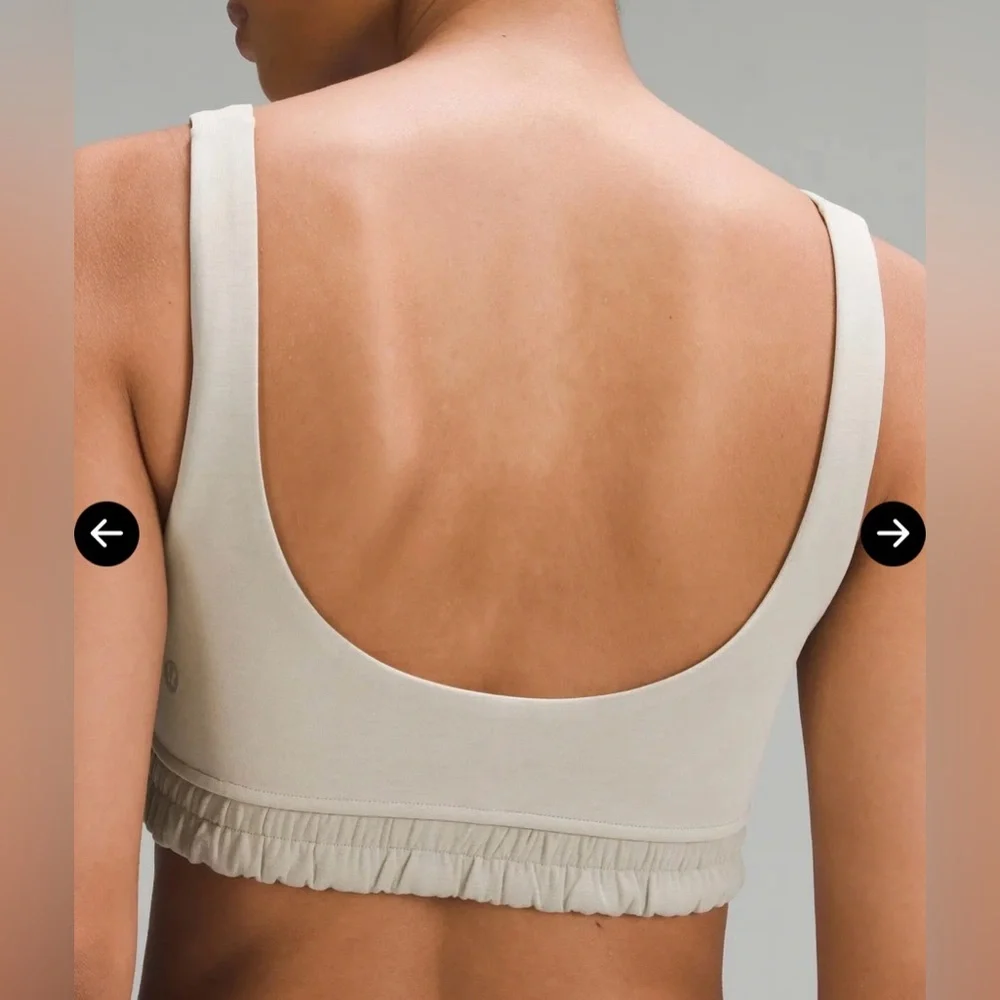 Lululemon Softstreme Scoop-neck Bra B/c Cup Mojave Tan 6